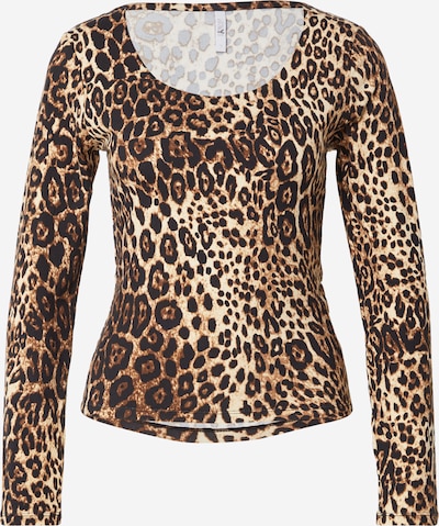 Marškinėliai 'Ca44ssie' iš Hailys, spalva – kremo / šviesiai ruda / juoda, Prekių apžvalga