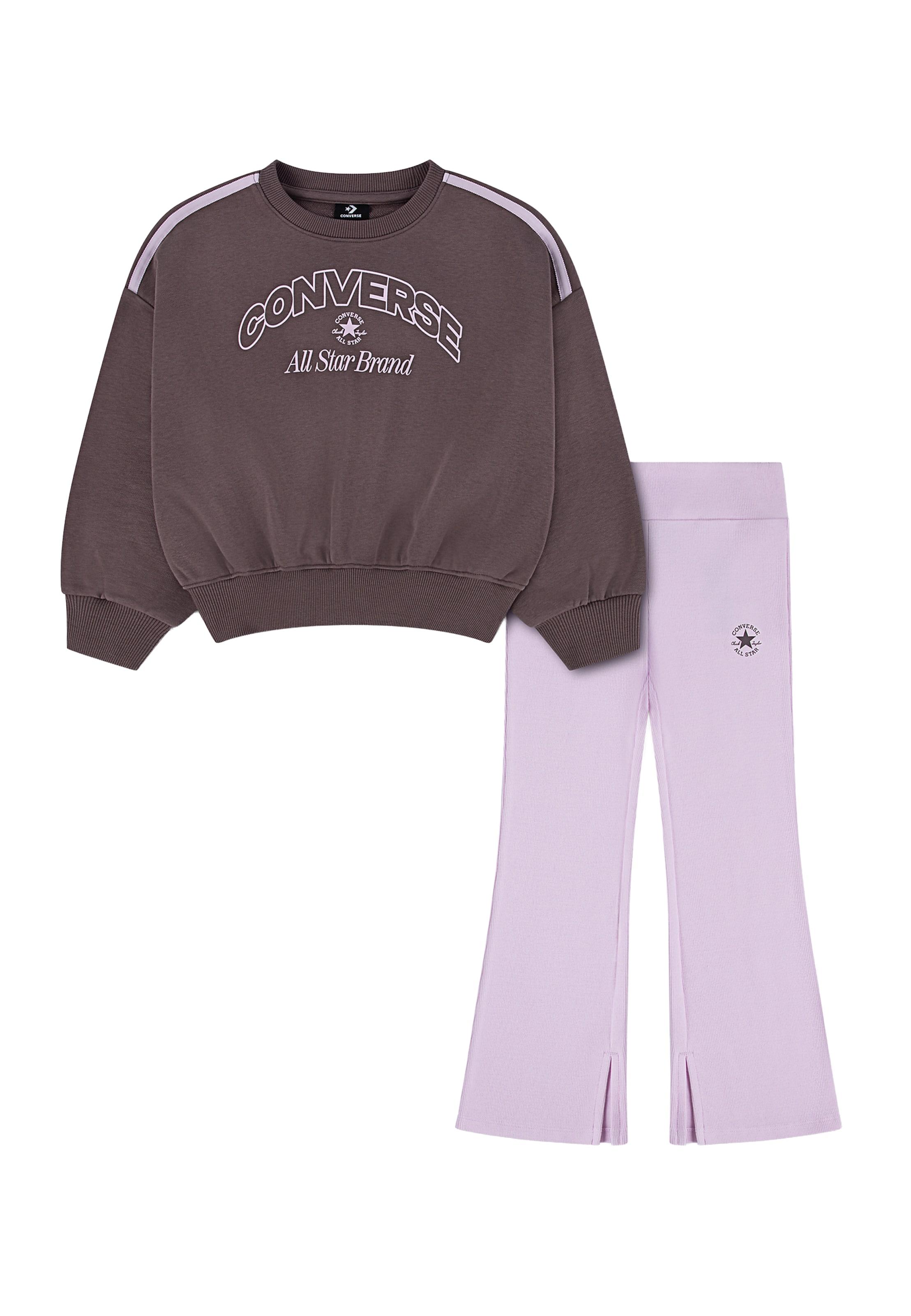 Set de la CONVERSE pe maro: față