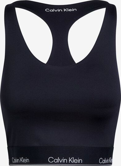 Calvin Klein Sport Sport-BH 'Gym' in schwarz / weiß, Produktansicht