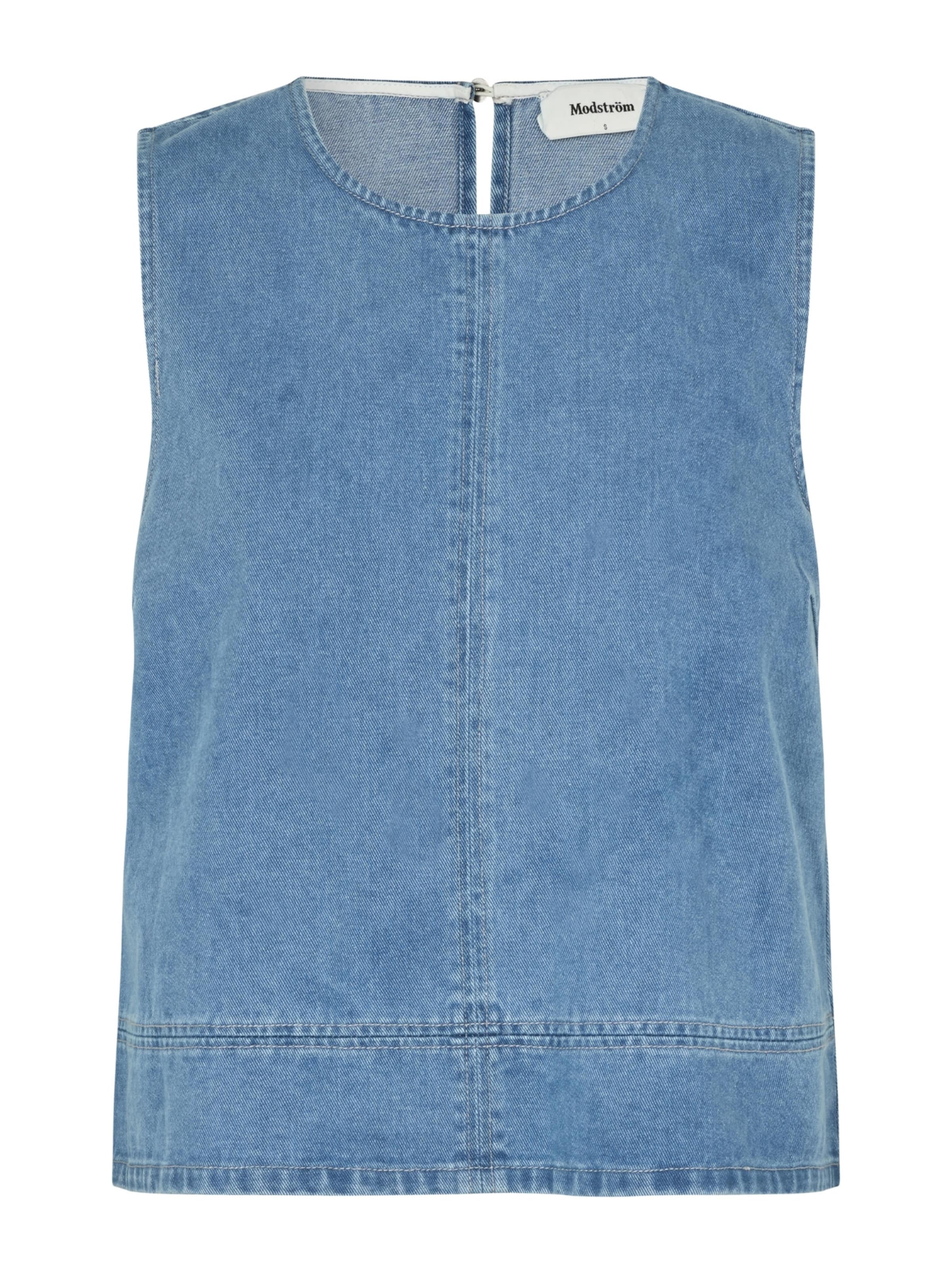 modström - Top 'Naoma' en azul: frente