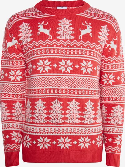 MO Sweater 'Mimo' in Red / White, Item view