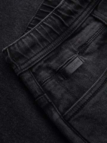 Ombre Regular Jeans in Zwart