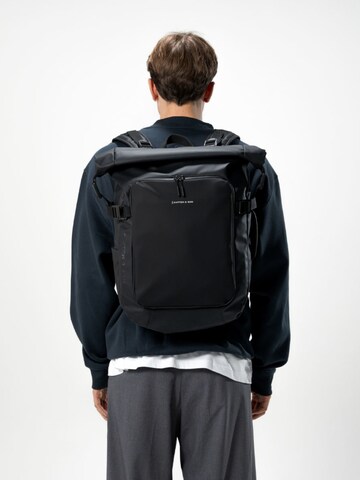 Kapten & Son Rucksack 'Lisbon Pro'‌‌‌ in Schwarz