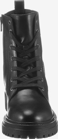 GEOX Lace-Up Ankle Boots in Black