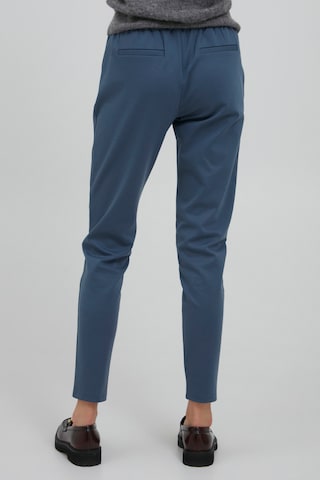 ICHI Tapered Pants 'IHKATE PA2' in Blue