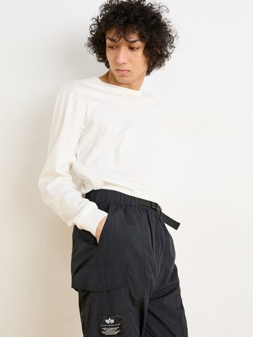 ALPHA INDUSTRIES Обычный Брюки-карго в Черный