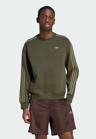 Sweat-shirt 'Adicolor' ADIDAS ORIGINALS en vert : devant