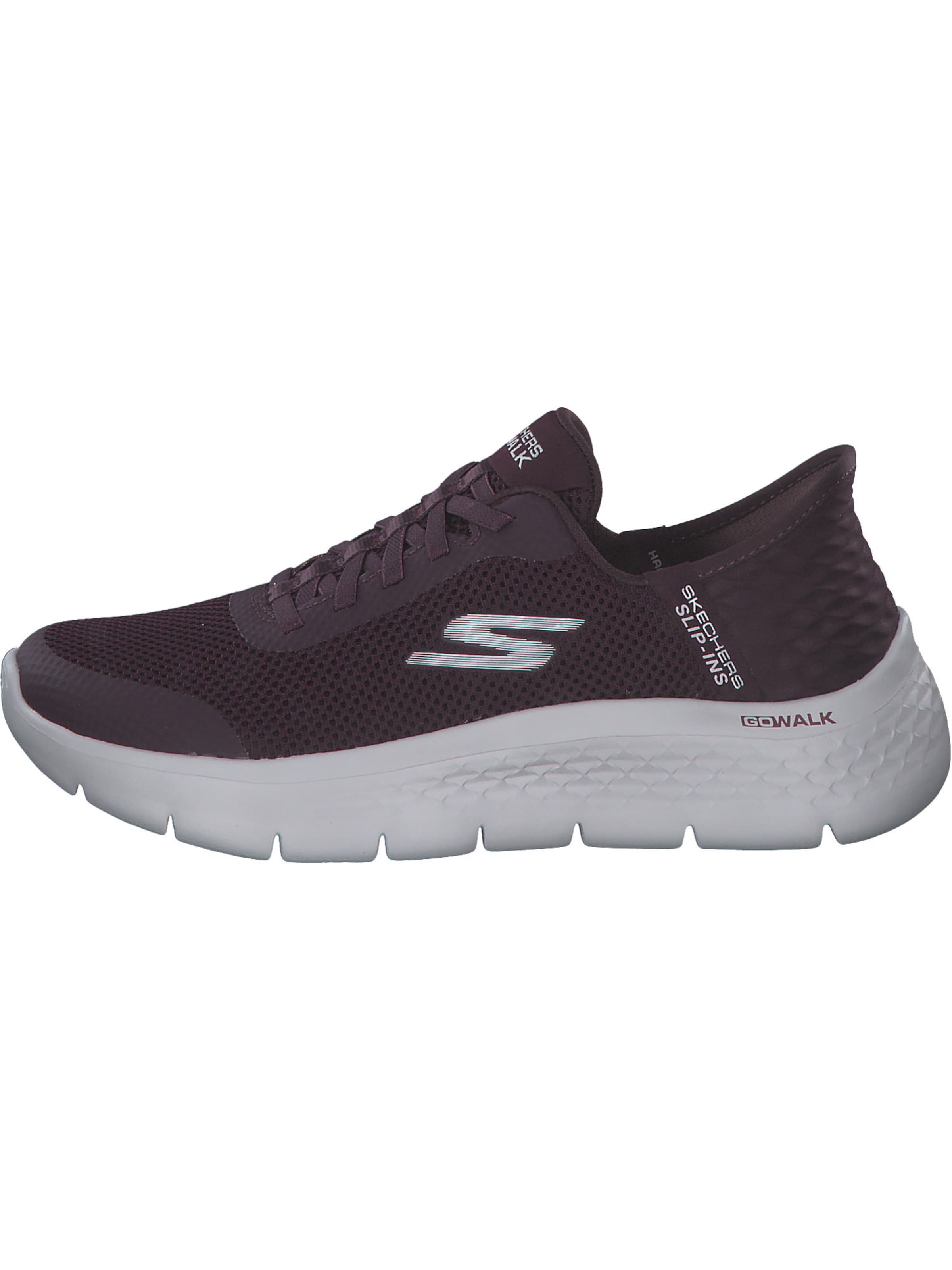 SKECHERS Platform trainers 'Go Walk Flex - Grand Entry' in Purple: front