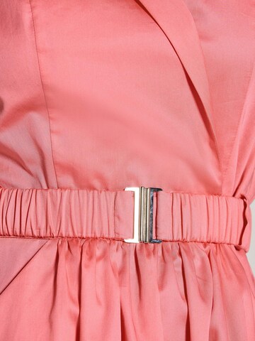 Robe-chemise MADELEINE en rose