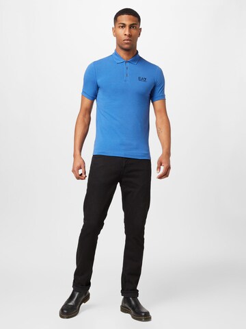 EA7 Emporio Armani - Camiseta en azul