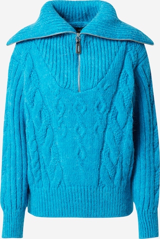 River Island Sweater in Blue: front