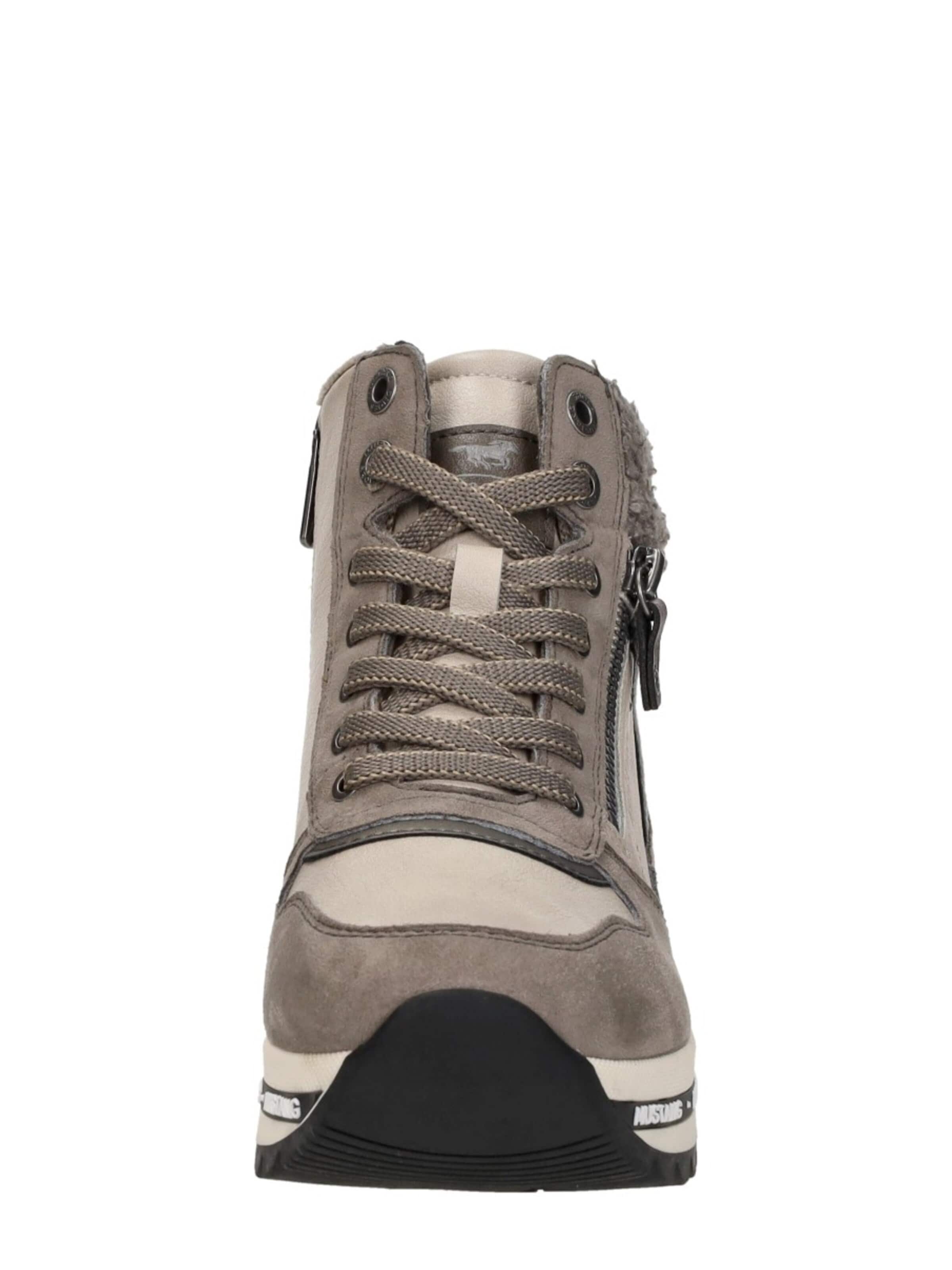 MUSTANG Sneakers laag 'Sneakers Hoog' in Grijs
