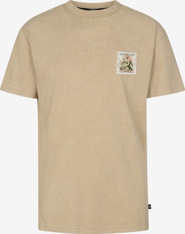 Petrol Industries Shirt 'Pitaya' in Beige: front