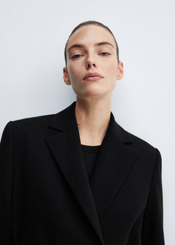 MANGO Blazer 'Tortuga' in Black