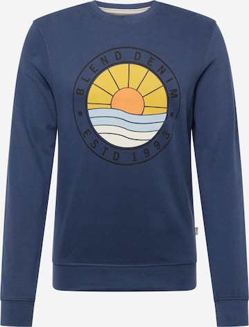 BLEND Sweatshirt in Blauw: voorkant