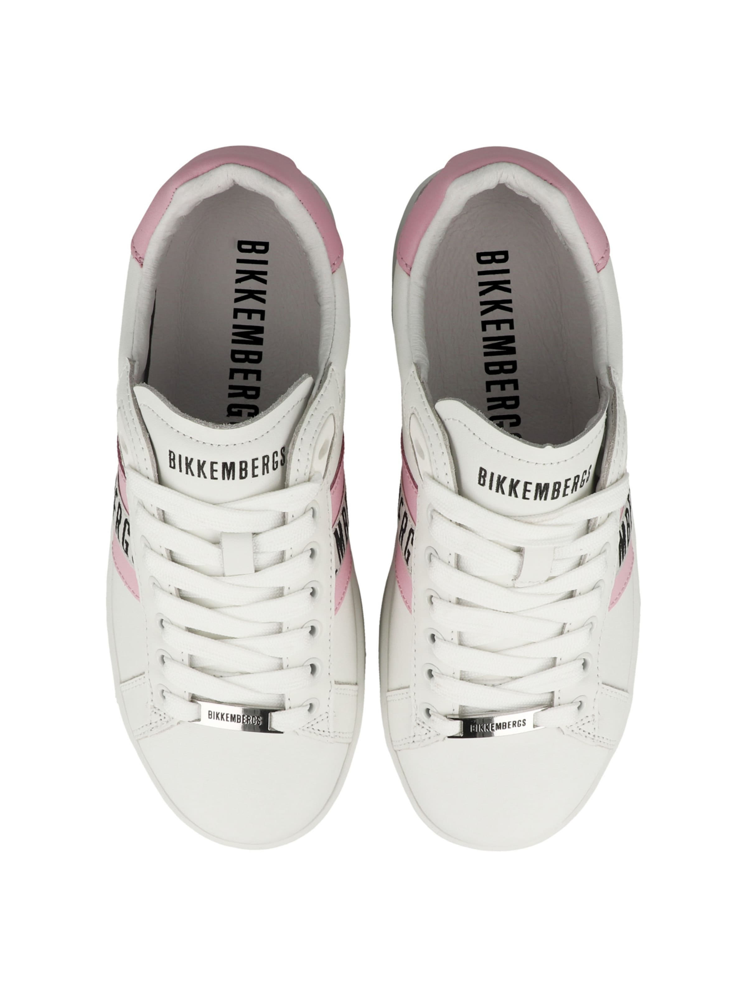 BIKKEMBERGS Platform trainers 'Recoba' in White