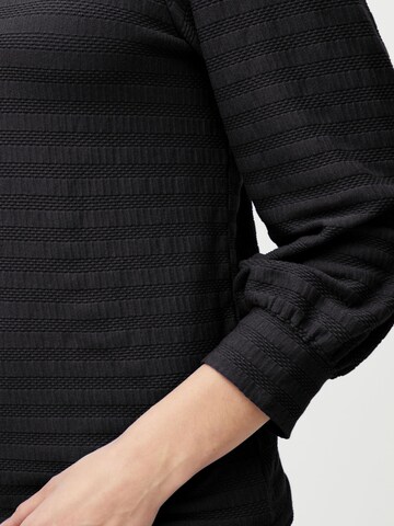 PULZ Jeans - Camiseta 'Jane' en negro