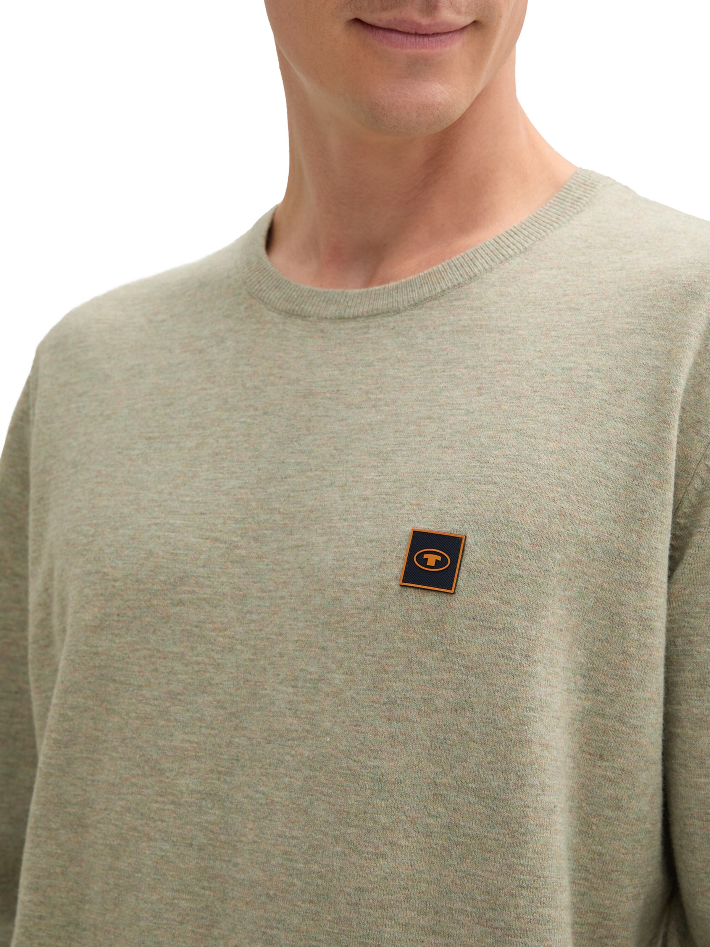 TOM TAILOR Πουλόβερ σε πράσινο