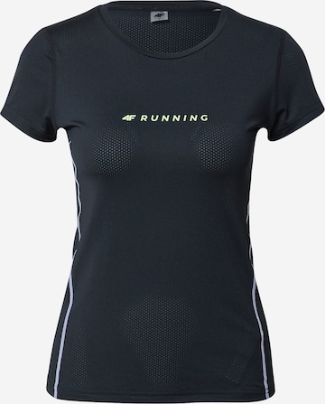 4F Performance shirt in Black: front