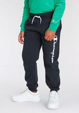 Champion Authentic Athletic Apparel Tapered Bukser i blå: forside