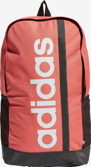 ADIDAS SPORTSWEAR Sac à dos de sport 'Essentials Linear' en rouge / noir / blanc, Vue avec produit