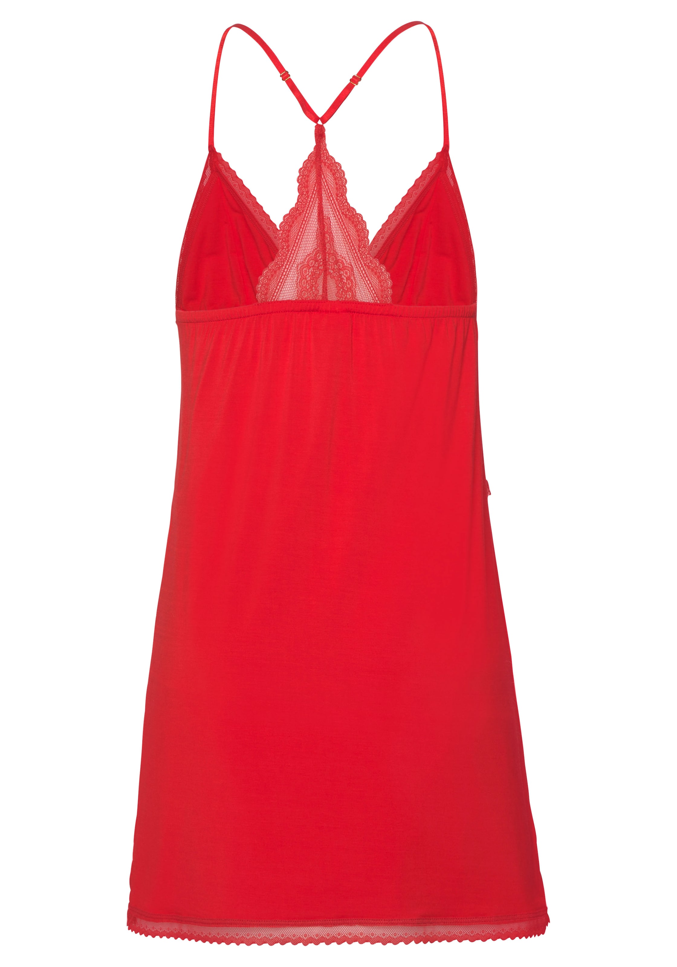 LASCANA Negligé in Rot