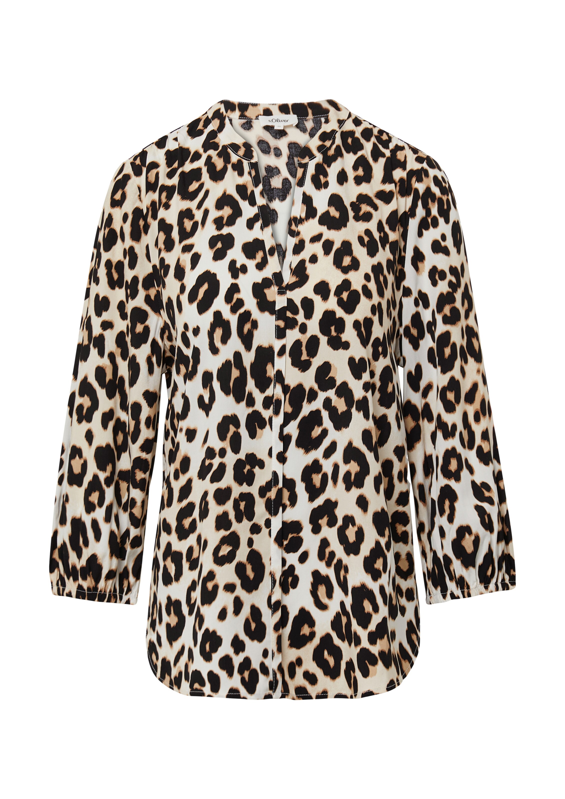 s.Oliver Bluse in Beige: Vorderseite