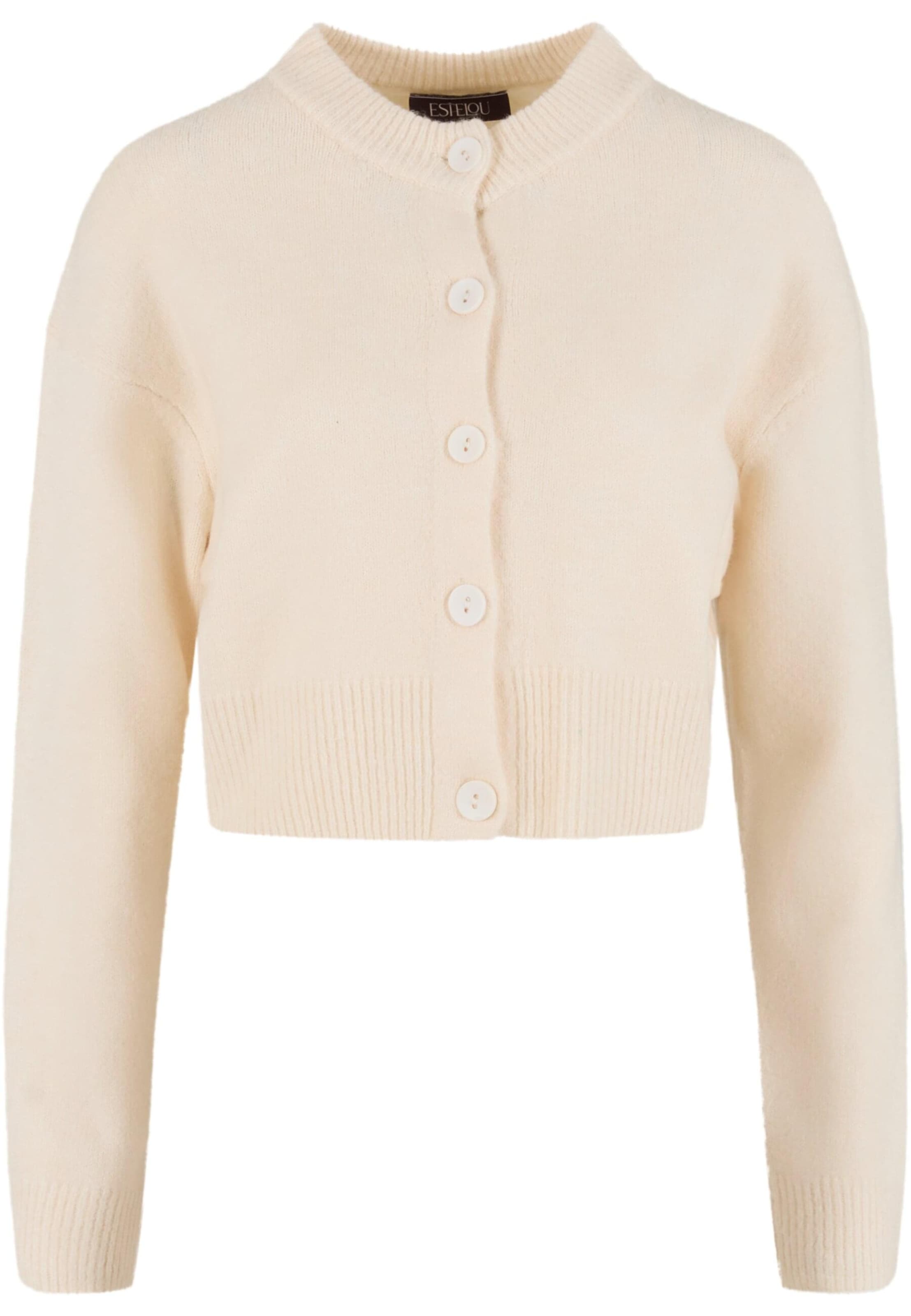 Urban Classics Strickjacke in beige, Produktansicht
