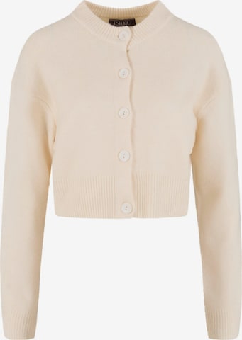 Urban Classics Knit Cardigan in Beige: front