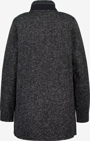 Ulla Popken Fleece Jacket in Black