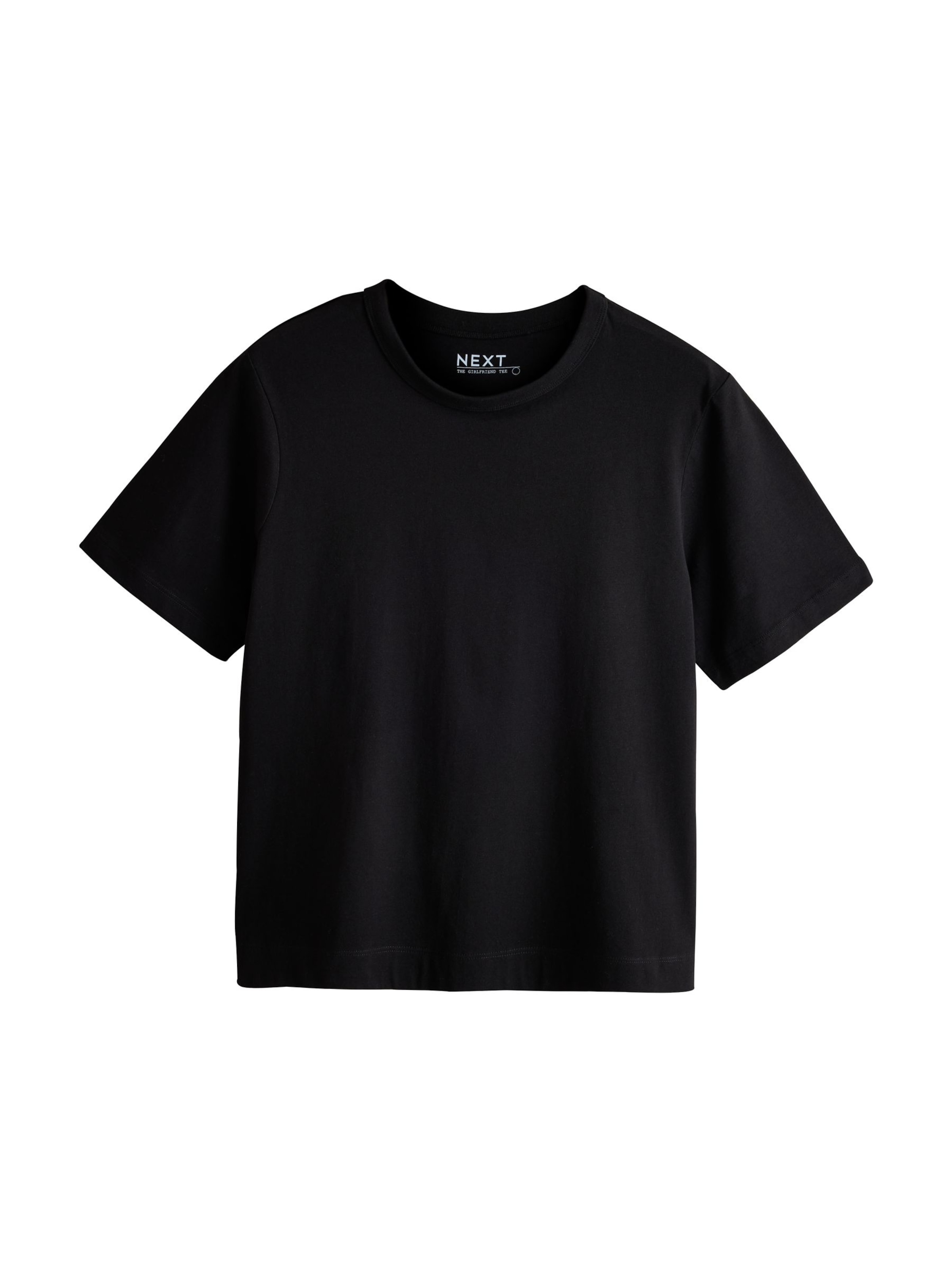 Tricou de la Next pe negru: față