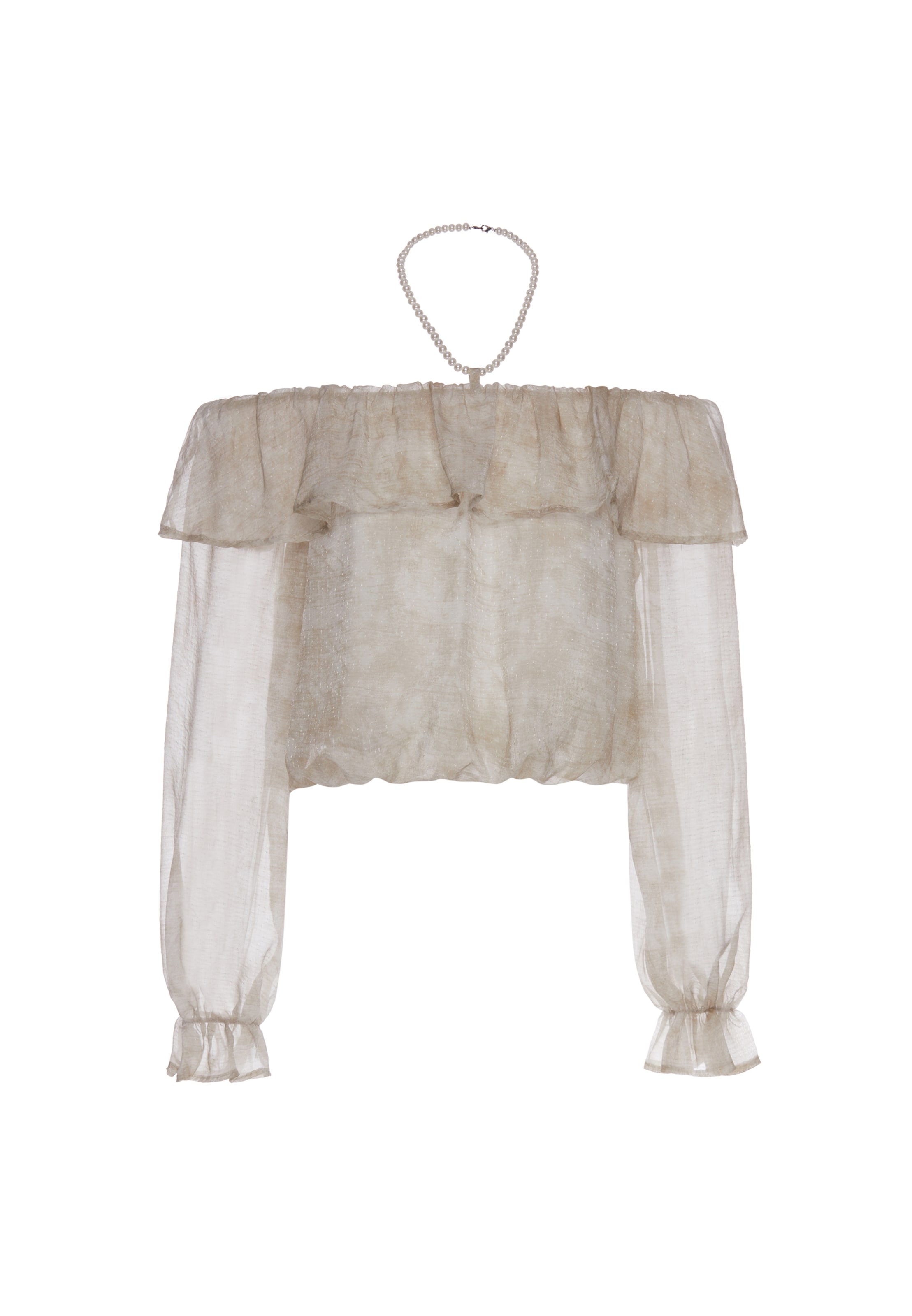 usha BLACK LABEL - Blusa en beige