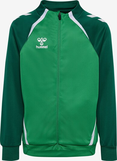 Hummel Sports sweat jacket 'Lead 2.0' in 116 in Lime / Dark green / White, Item view