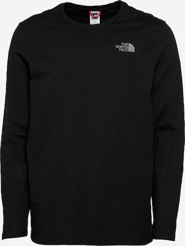 THE NORTH FACE - Camiseta 'Easy' en negro: frente