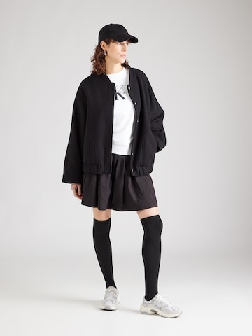 balts Calvin Klein Jeans Sportisks džemperis