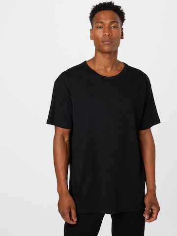 Urban Classics Shirt in Black: front