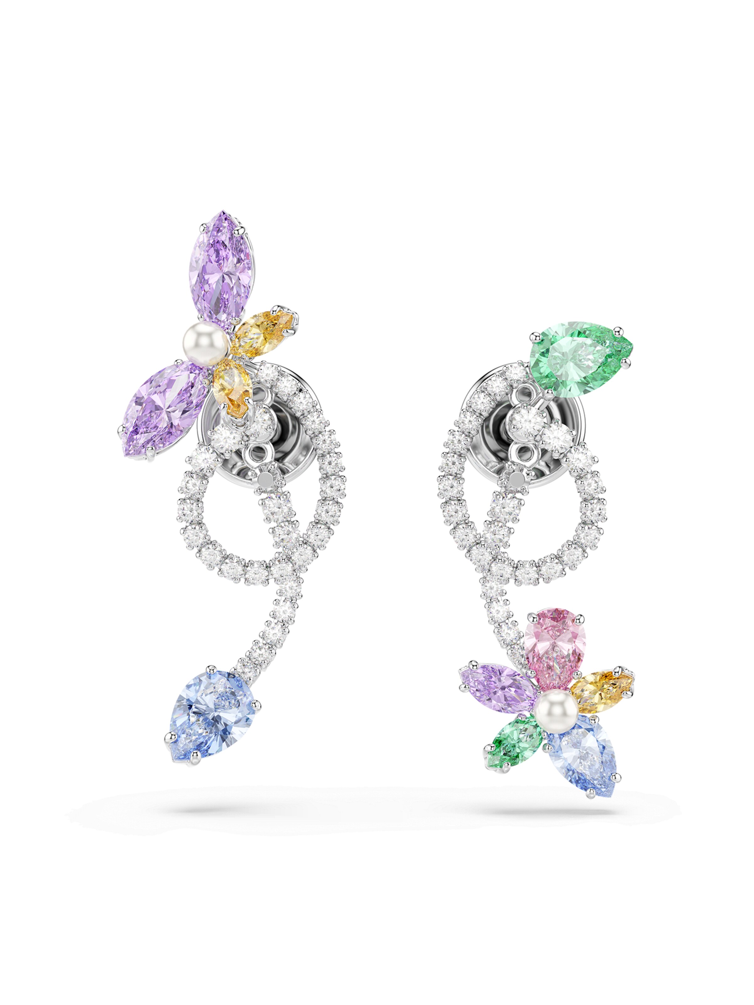 Swarovski Ohrringe in Silber