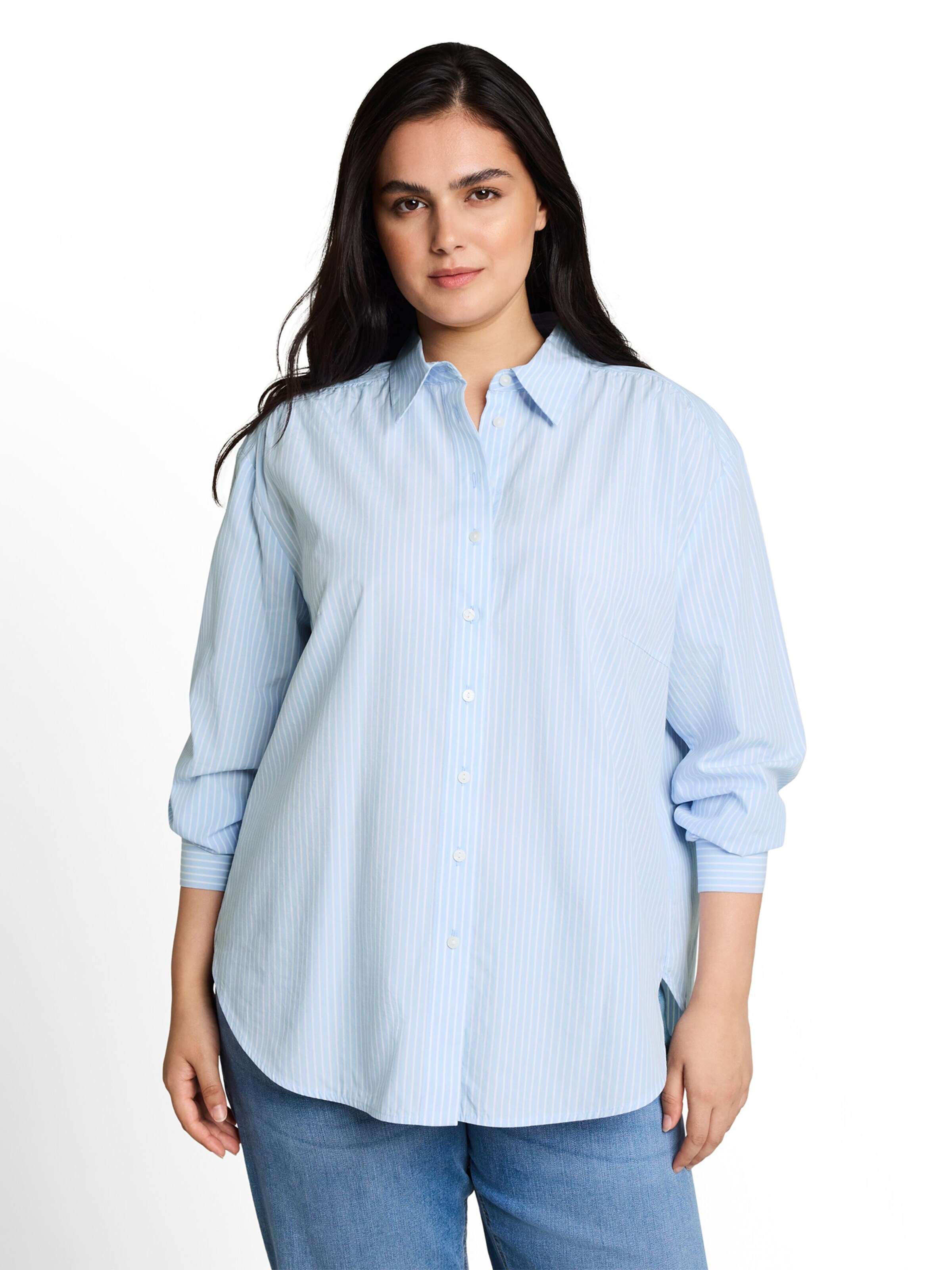 Tom Tailor Women + - Blusa en azul: frente