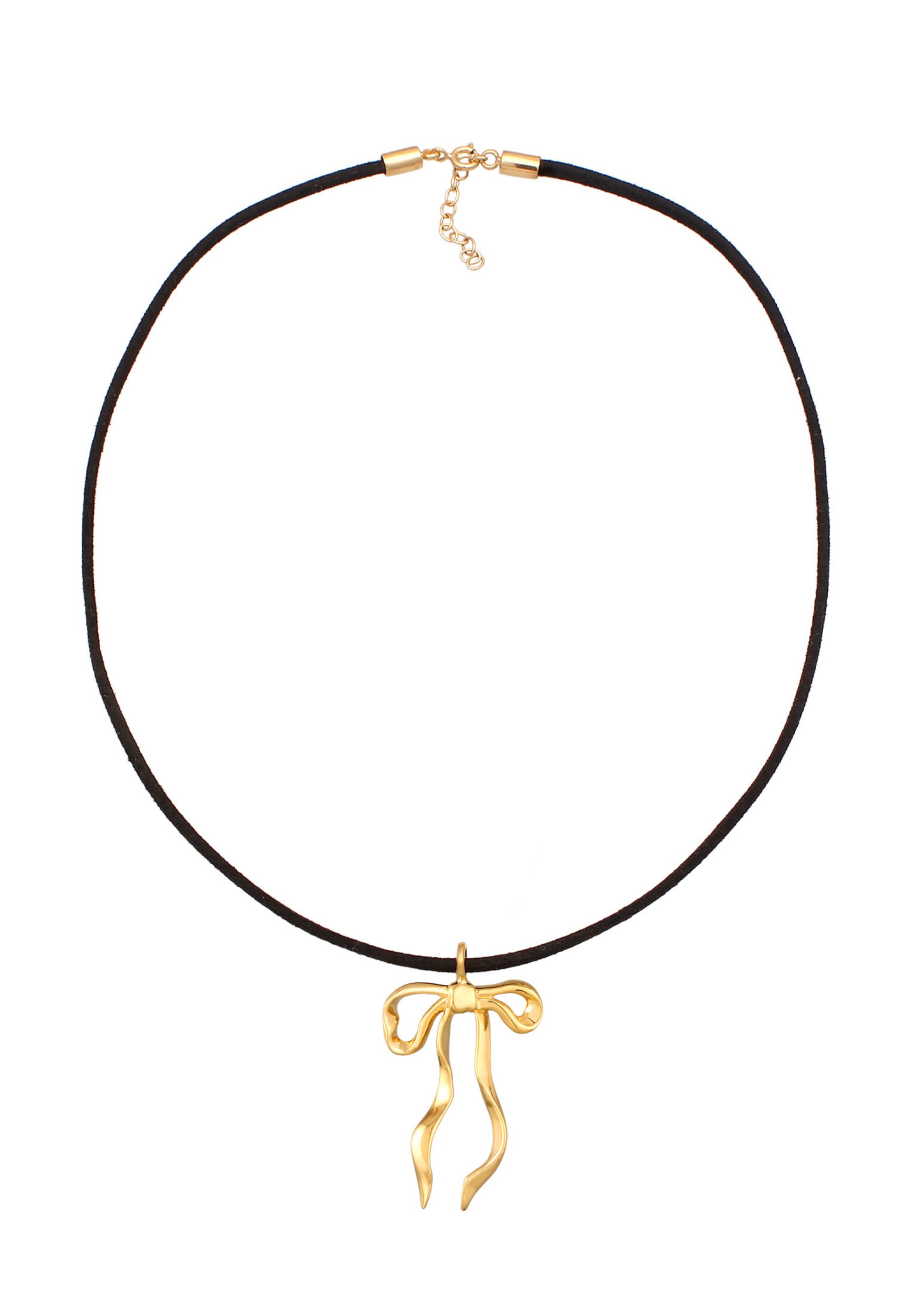 Chaîne 'Schleife' ELLI en or : devant