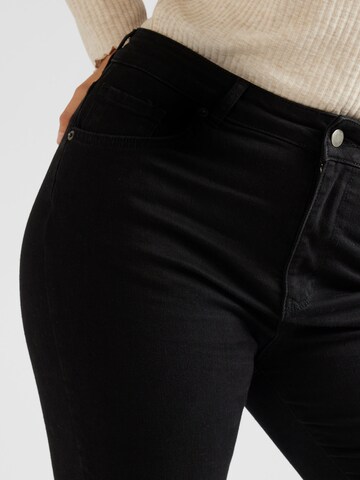 ABOUT YOU Curvy Skinny Jeans 'Helena' in Zwart