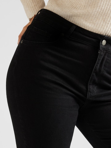 ABOUT YOU Curvy Skinny Jeans 'Helena' in Black