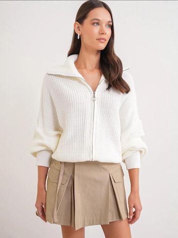 MixRay Strickjacke in Beige: Vorderseite