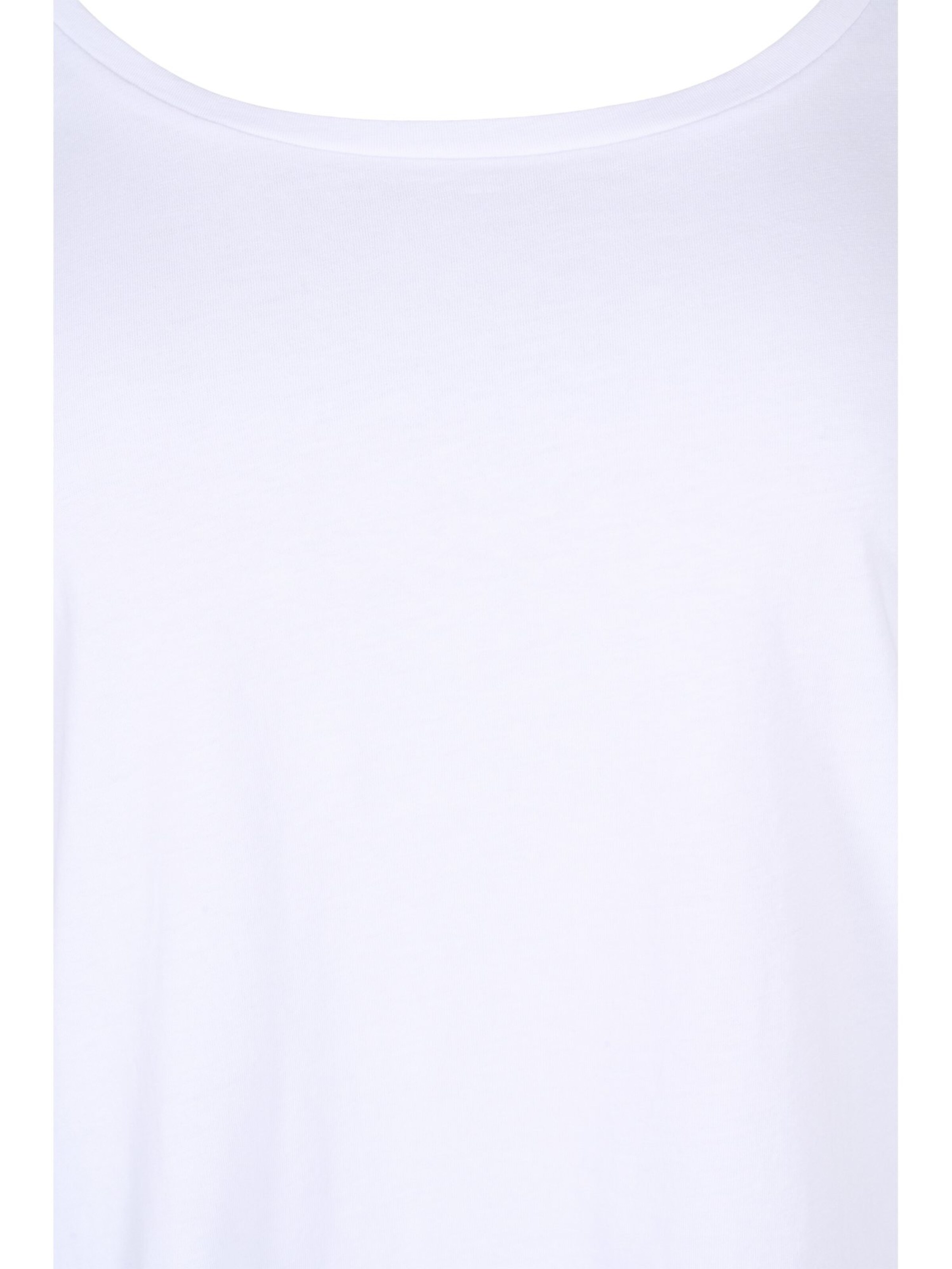 Frauen Shirts & Tops Zizzi Shirt in Schwarz, Weiß - CU11561