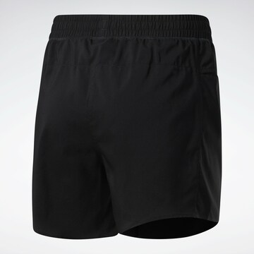 Regular Pantalon de sport Reebok en noir