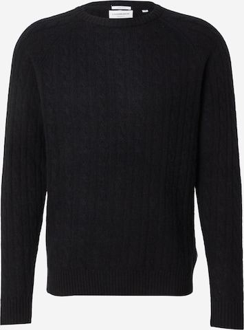 Pull-over Lindbergh en noir : devant