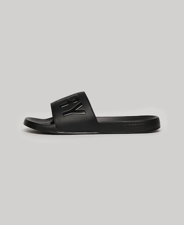 Superdry Beach & Pool Shoes in Black