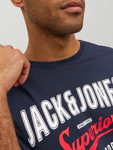 JACK & JONES T-Shirt in Blau