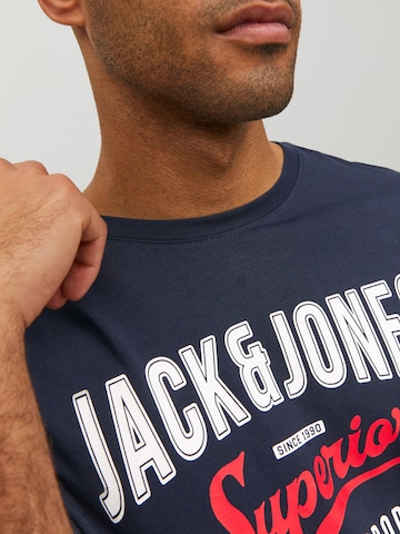 JACK & JONES T-Shirt in Blau