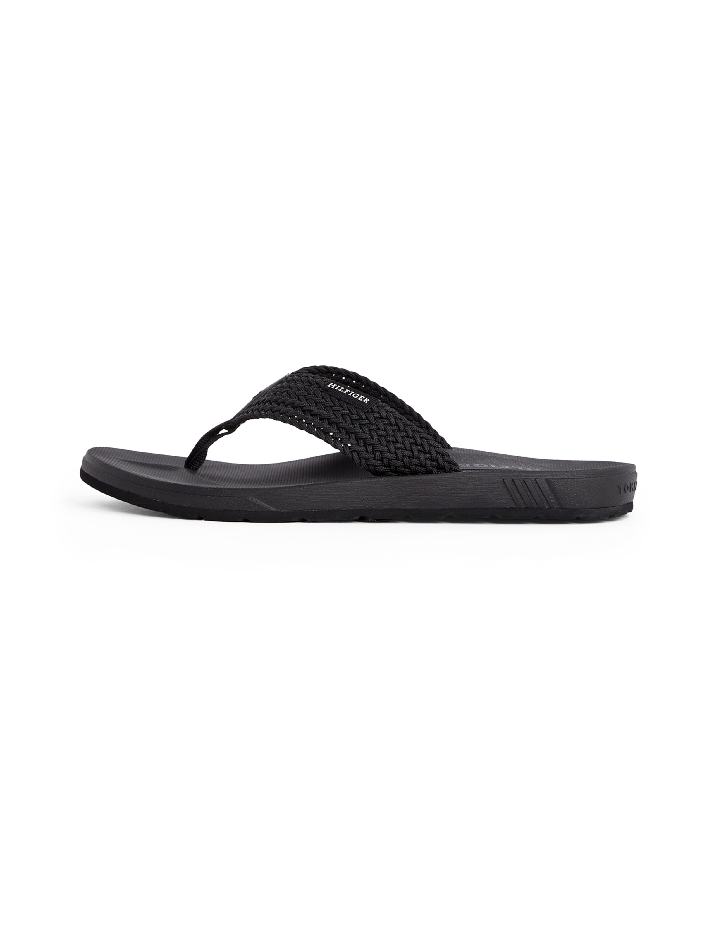 TOMMY HILFIGER Klipklappere i sort: forside