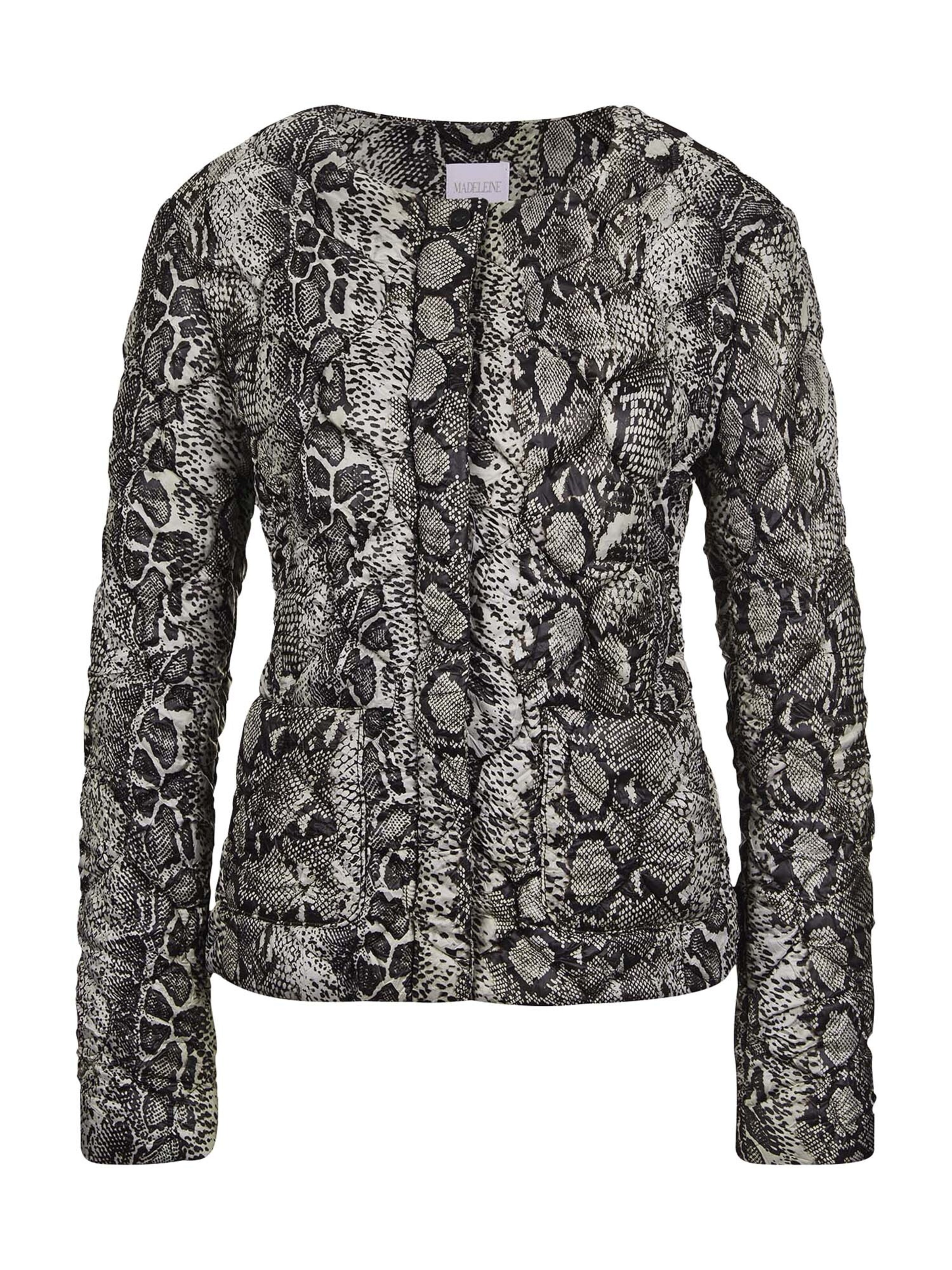 MADELEINE Jacke in cappuccino / schwarz, Produktansicht